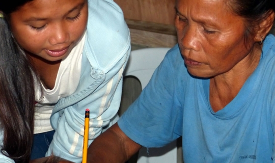 Young Palawano missionary teachers serve